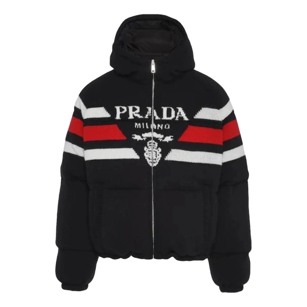 Prada Hooded Jacket Coat Ski Down Authentic